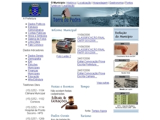 Thumbnail do site Prefeitura Municipal de Torre de Pedra