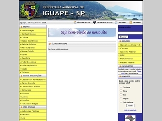Thumbnail do site Prefeitura Municipal de Iguape