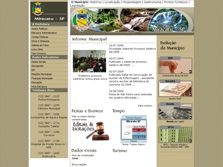 Thumbnail do site Prefeitura Municipal de Miracatu