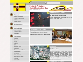 Thumbnail do site Prefeitura Municipal de Bastos