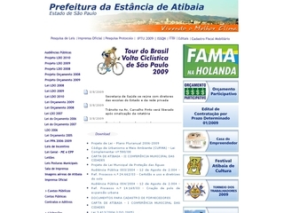 Thumbnail do site Prefeitura Municipal de Atibaia