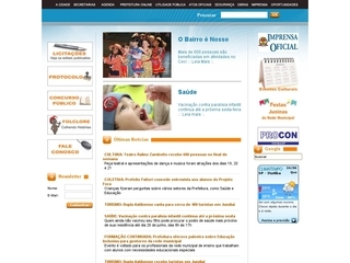 Thumbnail do site Prefeitura Municipal de Itatiba