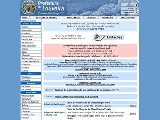 Thumbnail do site Prefeitura Municipal de Louveira