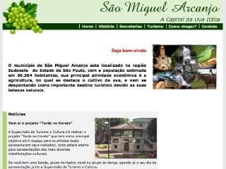 Thumbnail do site Prefeitura Municipal de So Miguel Arcanjo