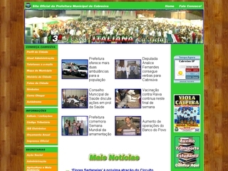 Thumbnail do site Prefeitura Municipal de Cabreva