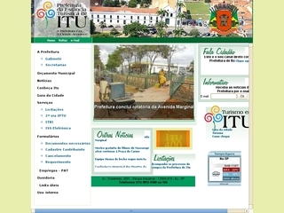 Thumbnail do site Prefeitura Municipal de Itu
