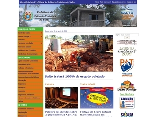 Thumbnail do site Prefeitura Municipal de Salto