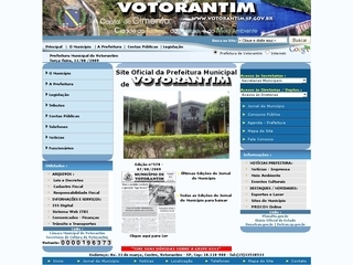 Thumbnail do site Prefeitura Municipal de Votorantim