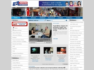 Thumbnail do site Prefeitura Municipal de Guarulhos