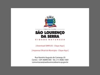 Thumbnail do site Prefeitura Municipal de So Loureno da Serra