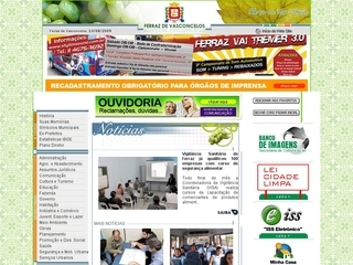 Thumbnail do site Prefeitura Municipal de Ferraz de Vasconcelos