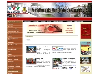 Thumbnail do site Prefeitura Municipal de Carapicuba