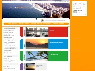 Thumbnail do site Prefeitura Municipal de Guaruj