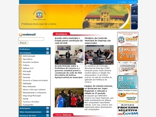 Thumbnail do site Prefeitura Municipal de Limeira