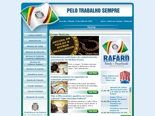 Thumbnail do site Prefeitura Municipal de Rafard