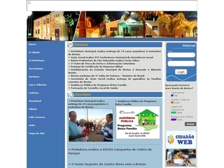 Thumbnail do site Prefeitura Municipal de Brotas