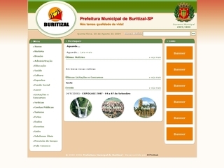 Thumbnail do site Prefeitura Municipal de Buritizal
