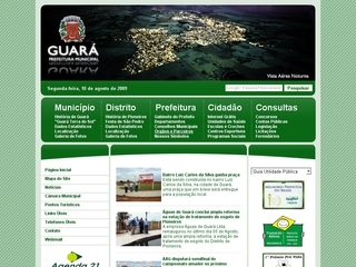 Thumbnail do site Prefeitura Municipal de Guará