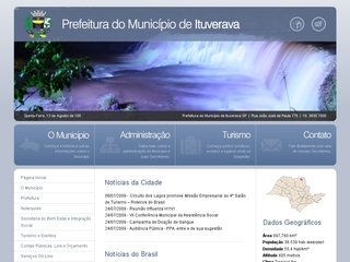Thumbnail do site Prefeitura Municipal de Ituverava