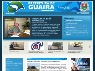 Thumbnail do site Prefeitura Municipal de Guaíra