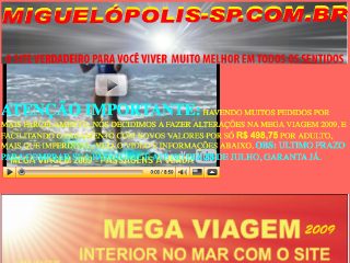 Thumbnail do site Miguelpolis-SP.com.br