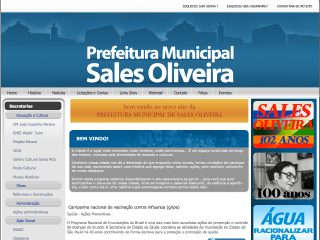 Thumbnail do site Prefeitura Municipal de Sales Oliveira