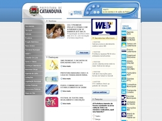 Thumbnail do site Prefeitura Municipal de Catanduva