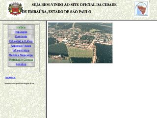 Thumbnail do site Prefeitura Municipal de Embaba