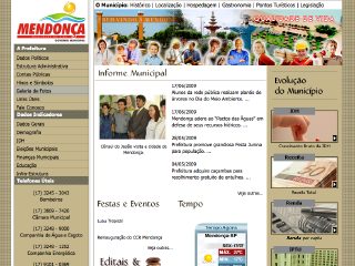 Thumbnail do site Prefeitura Municipal de Mendona