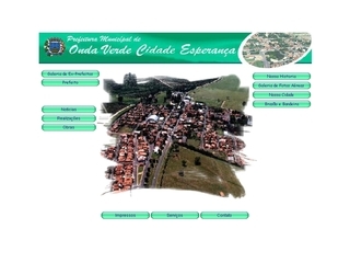 Thumbnail do site Prefeitura Municipal de Onda Verde