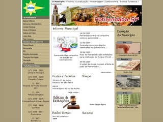 Thumbnail do site Prefeitura Municipal de Potirendaba