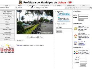 Thumbnail do site Prefeitura Municipal de Uchoa