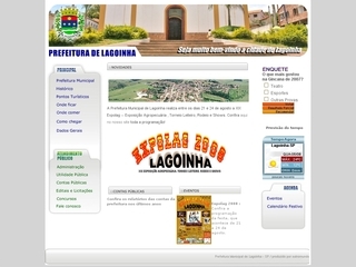 Thumbnail do site Prefeitura Municipal de Lagoinha