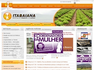 Thumbnail do site Prefeitura Municipal de Itabaiana