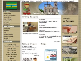 Thumbnail do site Prefeitura Municipal de Porto da Folha