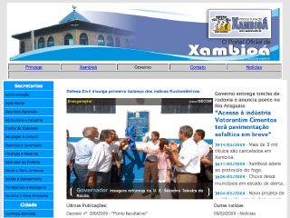 Thumbnail do site Prefeitura Municipal de Xambio