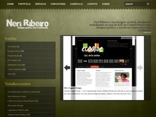 Thumbnail do site NeriDesign - Designer Grfico e Web