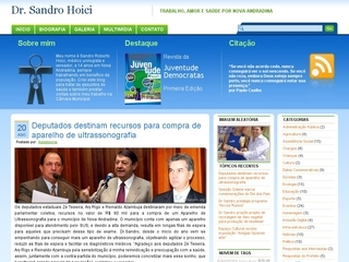 Thumbnail do site Dr. Sandro Hoici