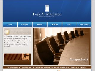 Thumbnail do site Fábio S. Machado - Escritório de Advocacia