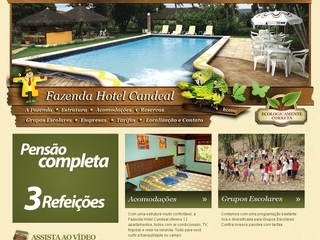 Thumbnail do site Candeal Hotel Fazenda
