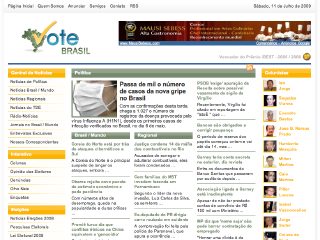 Thumbnail do site Vote Brasil
