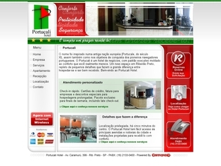 Thumbnail do site Portucali Hotel