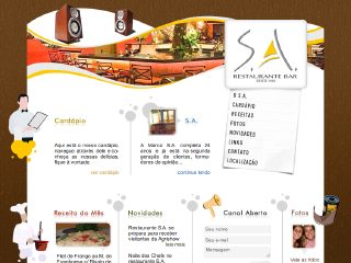 Thumbnail do site S.A. Restaurante Bar
