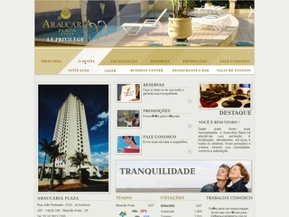 Thumbnail do site Hotel Araucria Plaza