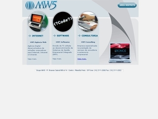 Thumbnail do site MW5 Agncia WEB