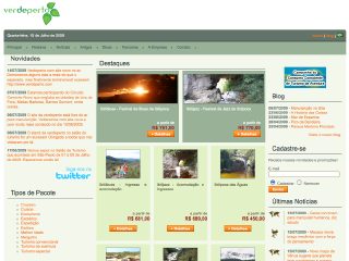 Thumbnail do site Verdeperto Ecoturismo