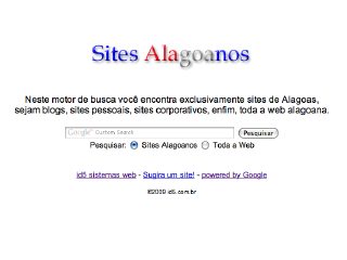 Thumbnail do site SitesAlagoanos.com.br