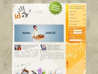 Thumbnail do site id5 solues web