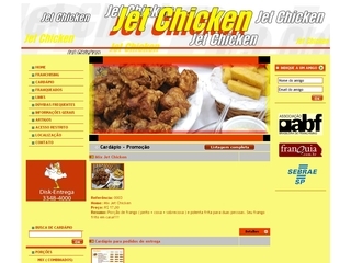 Thumbnail do site Jet Chicken - Frango Frito - Franchising