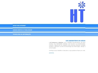 Thumbnail do site HT Sistemas - Solues em Internet, Design, TI
